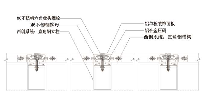 超高平整度鋁板幕墻(圖1)