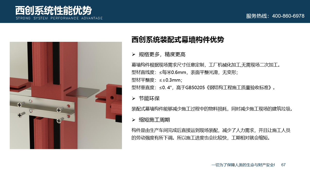 【西創(chuàng)系統(tǒng)】什么是裝配式幕墻直角方管型材，簡單拼裝，絕對不是(圖1)